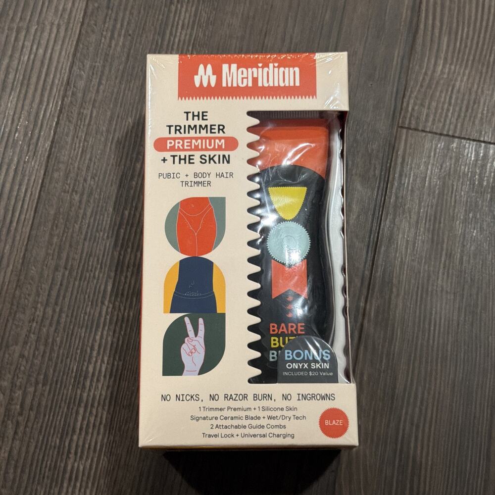 Meridian The Trimmer Premium + The Skin Edition with Travel Pouch